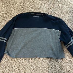 Vintage cropped-ish crewneck